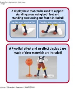 Bandai Japan Bandai Spirits Pokemon - Cinderace Model Kit Gundam 11 Bandai Japan Bandai Spirits Pokemon - Cinderace Model Kit Gundam