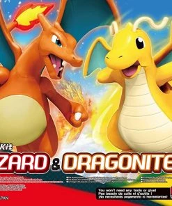 Bandai Japan Bandai Spirits Pokemon - Charizard & Dragonite Model Kit