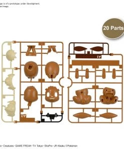 Bandai Japan Bandai Spirits Pokemon - Evee (Battle Pose) Model Kit Quick!! Gundam 7 Bandai Japan Bandai Spirits Pokemon - Evee (Battle Pose) Model Kit Quick!! Gundam