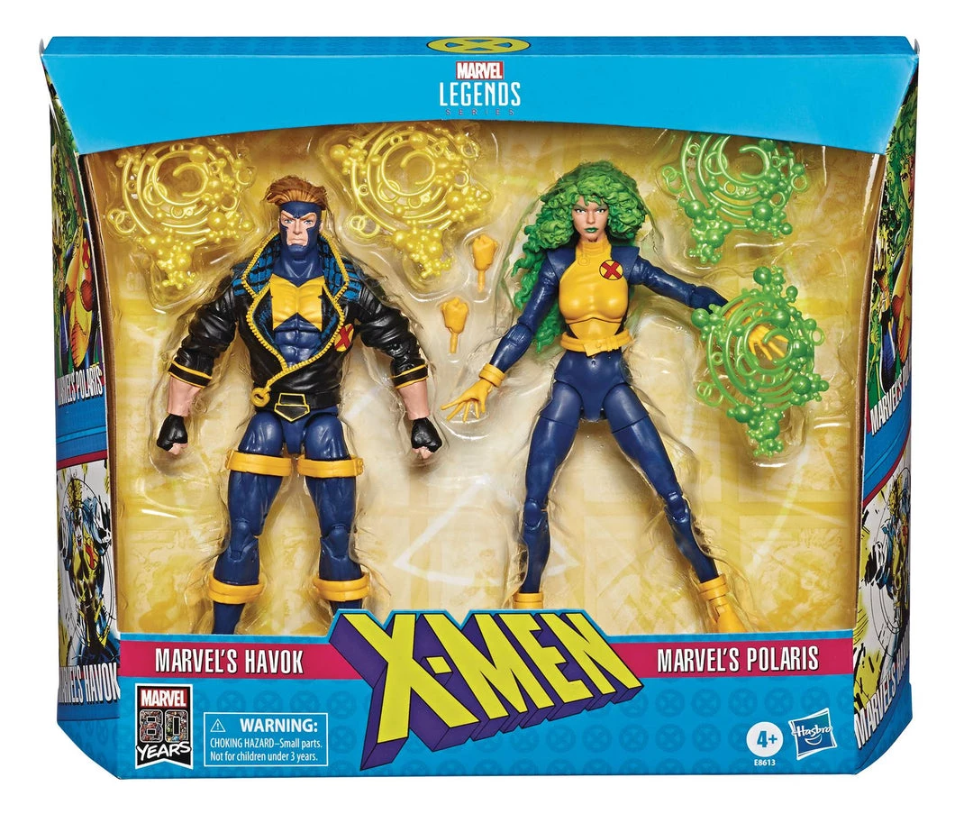 Hasbro Marvel Legends X-Men 6-inch Action Figure Set - Havok & Polaris 1 Hasbro Marvel Legends X-Men 6-inch Action Figure Set - Havok & Polaris