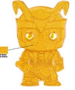 Funko Pop! Pins: Marvel - Loki (Gold Glitter Chase Ver.)