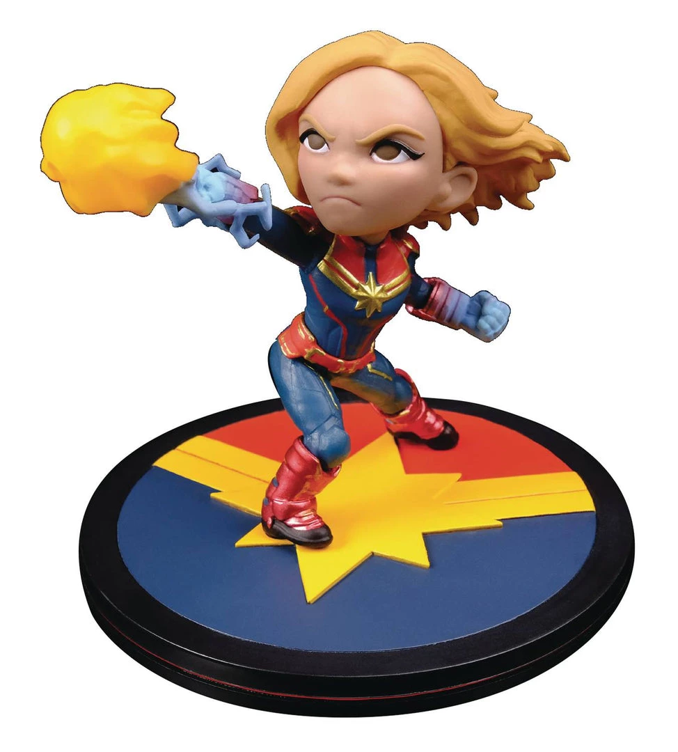 Quantum Mechanix Marvel Q-Fig Diorama - Captain Marvel 1 Quantum Mechanix Marvel Q-Fig Diorama - Captain Marvel