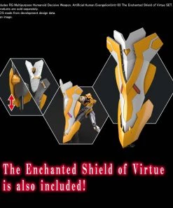 Bandai Japan Bandai Spirits Neon Genesis Evangelion - Unit-03 The Enchanted Shield Of Virtue Set RG Model Kit