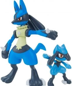 Bandai Japan Bandai Spirits Pokemon - Riolu & Lucario Model Kit Gundam