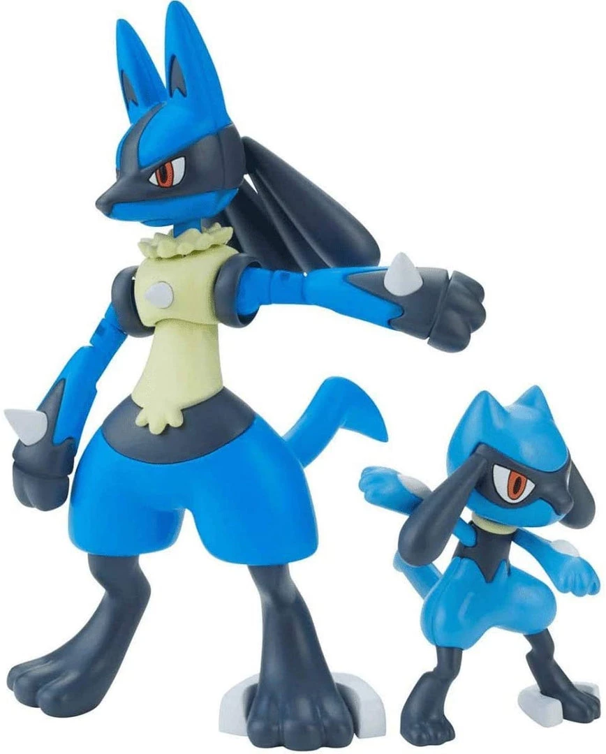 Bandai Japan Bandai Spirits Pokemon - Riolu & Lucario Model Kit Gundam 1 Bandai Japan Bandai Spirits Pokemon - Riolu & Lucario Model Kit Gundam