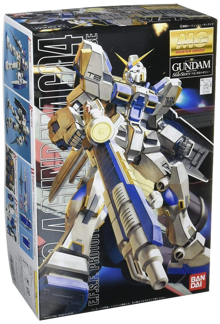 Bandai Japan Bandai Hobby Gundam RX-78-4 1/100 MG Model Kit 2 Bandai Japan Bandai Hobby Gundam RX-78-4 1/100 MG Model Kit