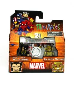 Diamond Select Toys Marvel Minimates Wave 18 - Wolverine And Ultron Drone