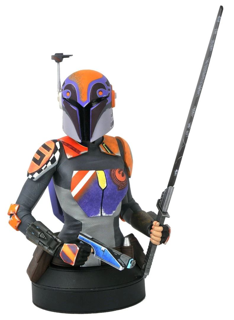Diamond Select Toys Star Wars: Rebels - Sabine Wren 1/6 Scale Bust 1 Diamond Select Toys Star Wars: Rebels - Sabine Wren 1/6 Scale Bust