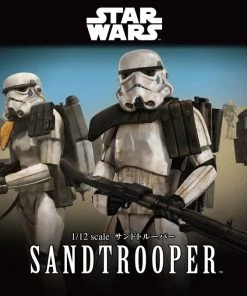 Bandai Japan Gundam Bandai Hobby Star Wars Sandtrooper Character Line 1/12 Model Kit