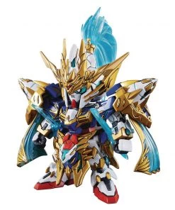 Bandai Japan Bandai Hobby SD Sangoku Soketsuden - Zhao Yun 00 Gundam & Blue Dragon Drive SD Model Kit