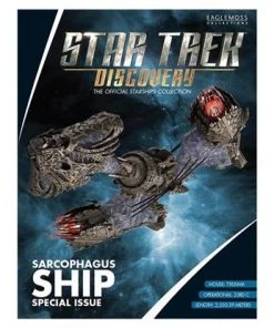 Eaglemoss Star Trek Discovery Starships Collection Special - Klingon Sarcophagus Ship