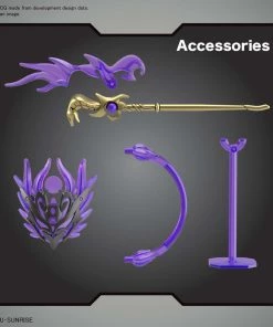 Bandai Japan Bandai Hobby SD Gundam World - Cleopatra Qubeley Dark Mask SD Model Kit