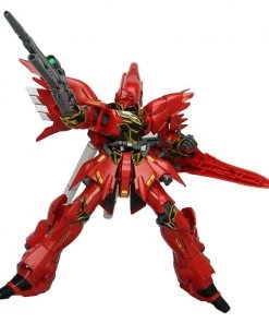 Bandai Japan Bandai Hobby Mobile Suit Gundam- #116 MSN-06S Sinanju 1/144 HG Model Kit