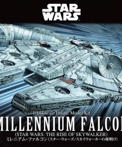 Bandai Japan Gundam Bandai Hobby Star Wars: The Rise Of Skywalker - Millennium Falcon 1/144 Model Kit