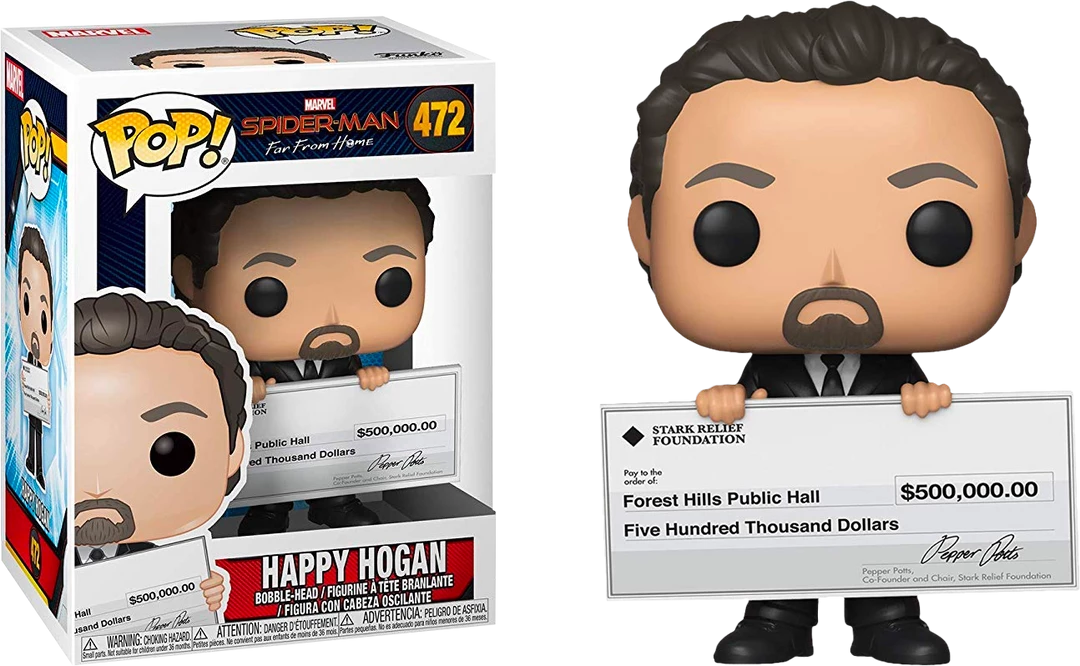 Funko Pop! Marvel: Spider-Man Far From Home - Happy Hogan 2 Funko Pop! Marvel: Spider-Man Far From Home - Happy Hogan