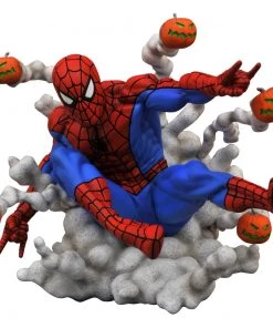 Diamond Select Toys Diamond Select Marvel Gallery - Spider-Man (Pumpkin Bombs) PVC Figure