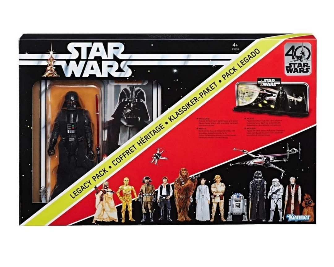 Hasbro Star Wars Black Series 40th Anniversary Darth Vader Diorama Set 1 Hasbro Star Wars Black Series 40th Anniversary Darth Vader Diorama Set