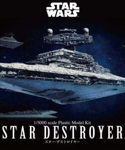 Bandai Japan Bandai Hobby Star Wars Star Destroyer 1/5000 Plastic Model Kit Gundam