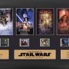 Film Cells LTD FilmCells Star Wars "Through The Ages" Framed Oversized Montage
