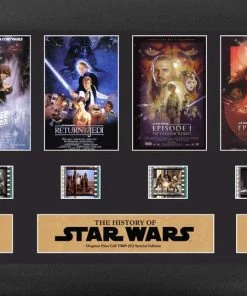 Film Cells LTD FilmCells Star Wars "Through The Ages" Framed Oversized Montage