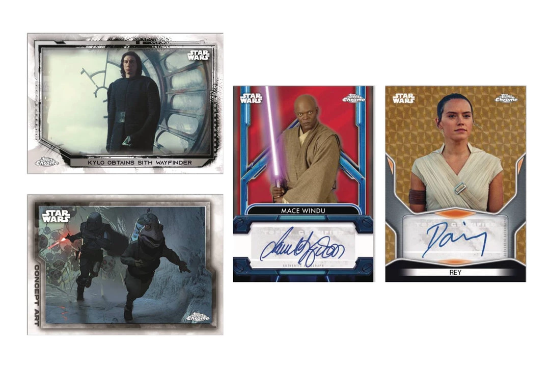 Topps 2021 Star Wars Chrome Legacy Trading Card Master Box 2 Topps 2021 Star Wars Chrome Legacy Trading Card Master Box