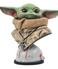 Diamond Select Toys Legends In 3D: Star Wars The Mandalorian - The Child 1/2 Scale Bust