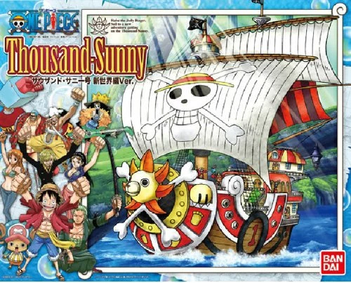 Bandai Japan Bandai Hobby One Piece - Thousand Sunny Ship (New World Ver.) Model Kit Gundam 2 Bandai Japan Bandai Hobby One Piece - Thousand Sunny Ship (New World Ver.) Model Kit Gundam