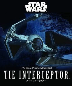 Bandai Japan Gundam Bandai Hobby Star Wars Tie Interceptor 1/72 Model Kit