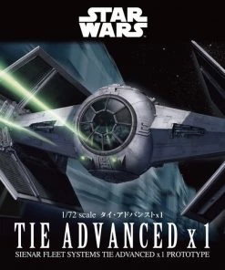 Bandai Japan Bandai Star Wars - TIE Advanced X1 1/72 Model Kit