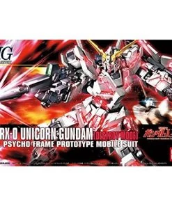 Bandai Japan Bandai Hobby Gundam UC - #100 Unicorn Gundam (Destroy Mode) 1/144 HG Model Kit