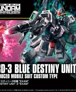 Bandai Japan Bandai Hobby Gundam: The Blue Destiny - #209 Blue Destiny Unit 3 (EXAM) 1/144 HG Model Kit