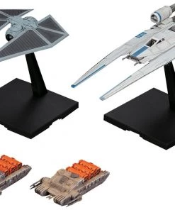 Bandai Japan Bandai Hobby Star Wars: Rogue One U-Wing Fighter & Tie Striker 1/144 Model Kit