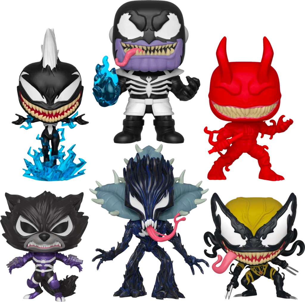Funko Pop! Marvel: Venomized Series 2 (Set Of 6) 1 Funko Pop! Marvel: Venomized Series 2 (Set Of 6)