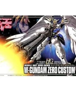 Bandai Japan Bandai Hobby EW-01 Wing Gundam Zero Custom 1/144 HG Model Kit