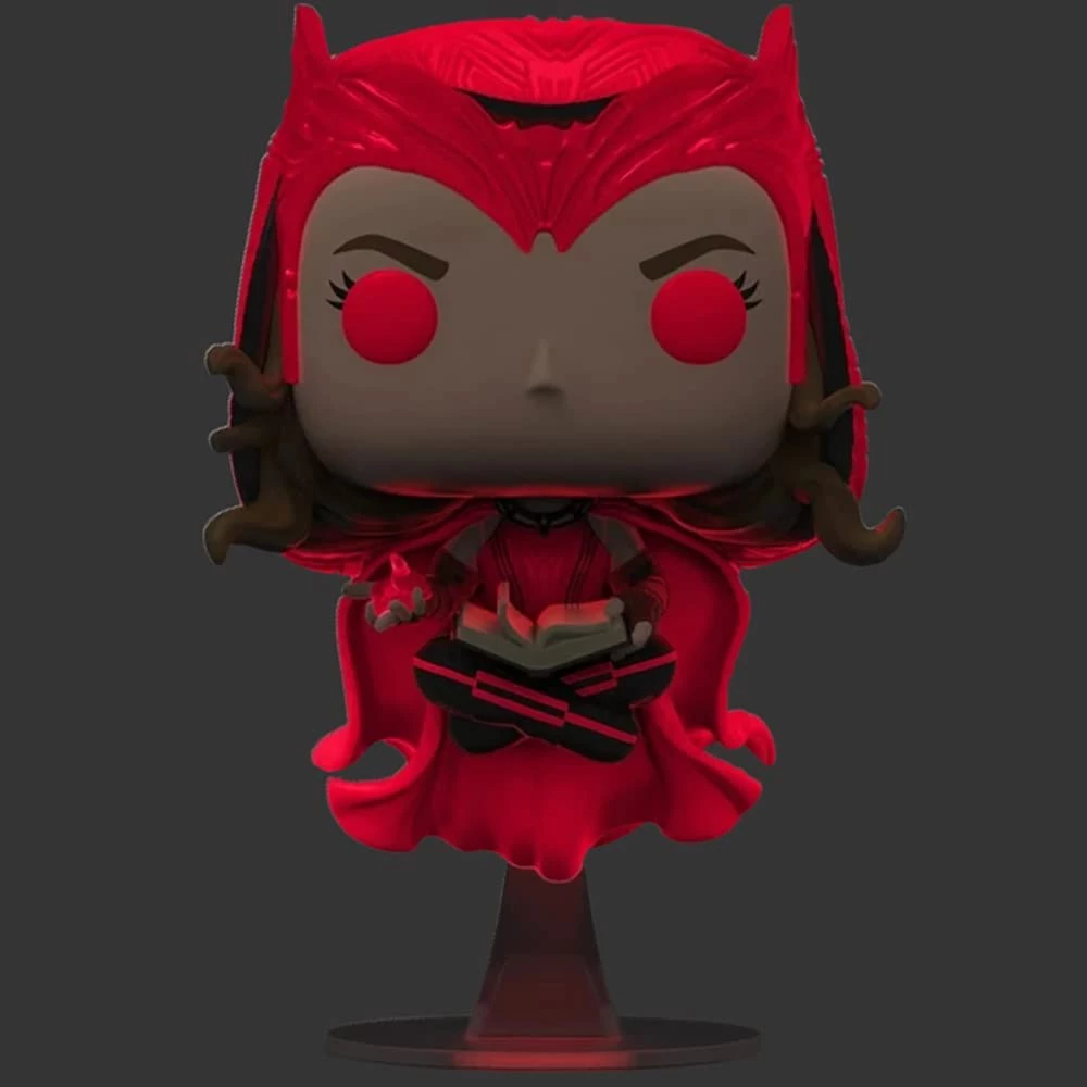 Funko Pop! Marvel: Wandavision - Scarlet Witch (Glow-in-the-Dark Exclusive Ver.) 2 Funko Pop! Marvel: Wandavision - Scarlet Witch (Glow-in-the-Dark Exclusive Ver.)