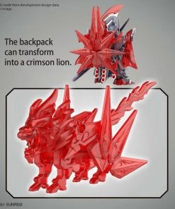 Bandai Japan Bandai Hobby SD Gundam World - Caesar Legend Gundam SD Model Kit