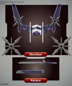 Bandai Japan Bandai Hobby SD Gundam World - Saizo Delta Kai Gundam SD Model Kit