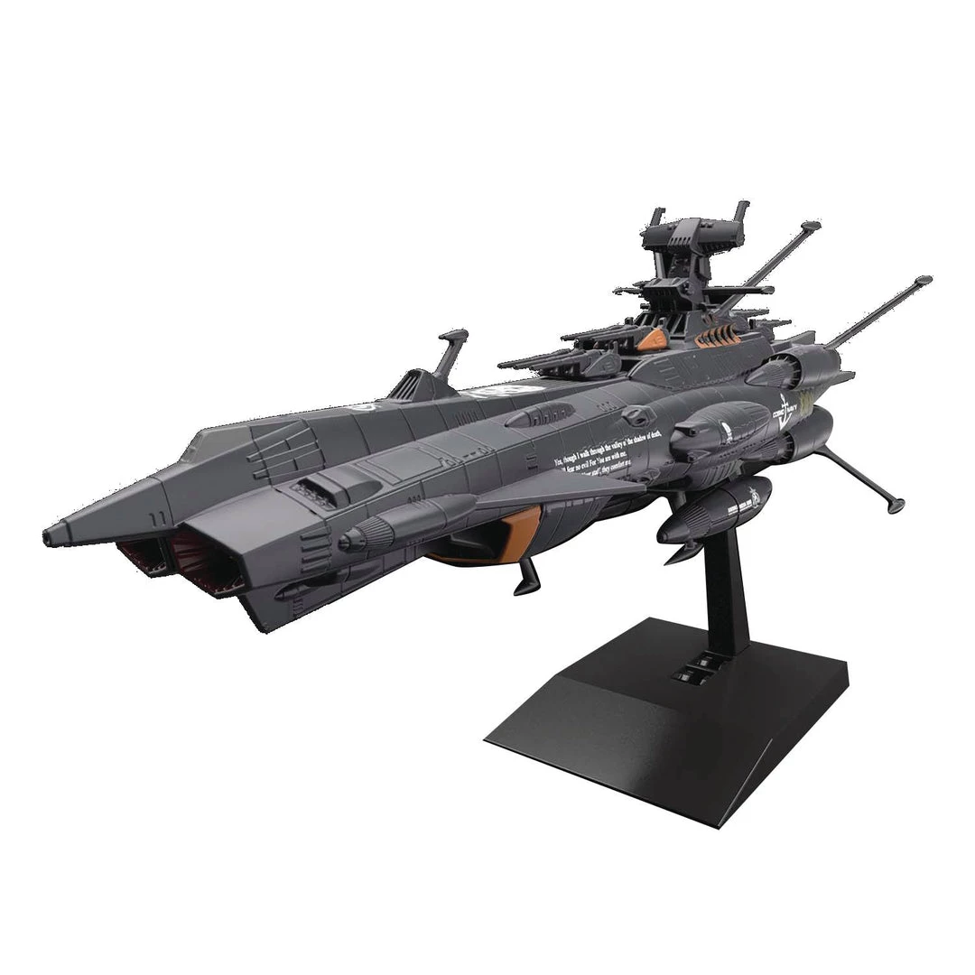 Bandai Japan Bandai Spirits Mecha Collection: Yamato 2202 - #17 Autonomous Combatant Ship BBB Andromeda Model Kit 1 Bandai Japan Bandai Spirits Mecha Collection: Yamato 2202 - #17 Autonomous Combatant Ship BBB Andromeda Model Kit