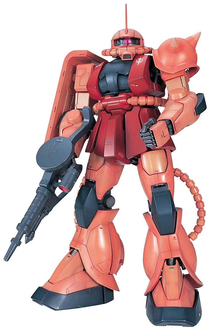 Bandai Japan Bandai Hobby Mobile Suit Gundam MS-06S Char's Zaku II 1/60 PG Model Kit 1 Bandai Japan Bandai Hobby Mobile Suit Gundam MS-06S Char's Zaku II 1/60 PG Model Kit