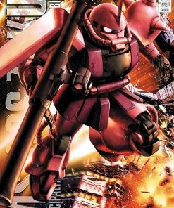 Bandai Japan Bandai Hobby Mobile Suit Gundam - Char's Zaku II (Ver. 2.0) 1/100 MG Model Kit