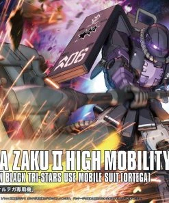 Bandai Japan Bandai Tamashii Nations Gundam The Origin - #05 Zaku II Ortega Custom HG Model Kit