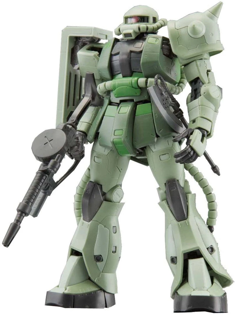 Bandai Japan Bandai Hobby Mobile Suit Gundam - #04 MS-06F Char's Zaku II 1/144 RG Model Kit 1 Bandai Japan Bandai Hobby Mobile Suit Gundam - #04 MS-06F Char's Zaku II 1/144 RG Model Kit