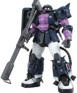 Bandai Japan Bandai Hobby Gundam - MS-06R-1A Zaku II Black Tri-Stars (Ver. 2.0) 1/100 MG Model Kit