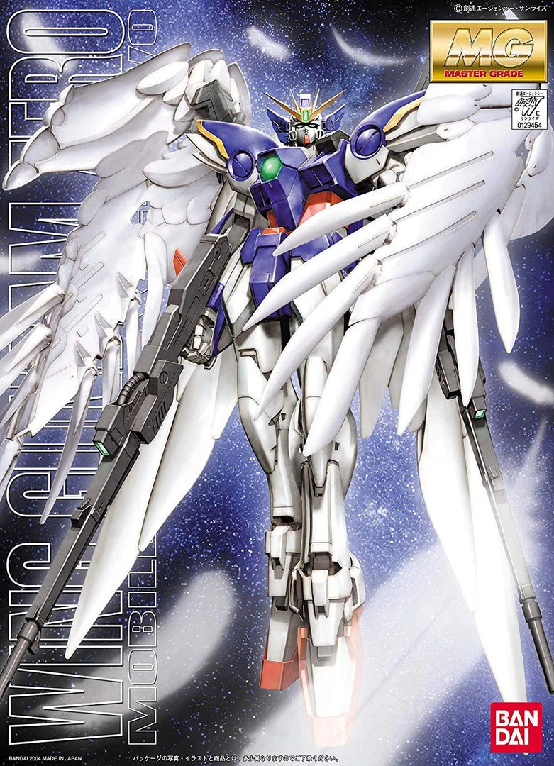 Bandai Japan Bandai Hobby Gundam Wing: Endless Waltz - Wing Gundam Zero (EW) MG Model Kit 2 Bandai Japan Bandai Hobby Gundam Wing: Endless Waltz - Wing Gundam Zero (EW) MG Model Kit