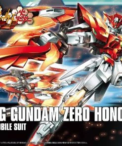 Bandai Japan Bandai Hobby Gundam Build Fighters - #33 Wing Gundam Zero Honoo 1/144 HG Model Kit